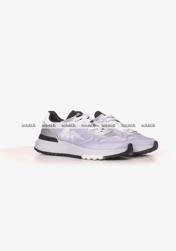 SUN68 Scarpe uomo argento Niki 2 0 light