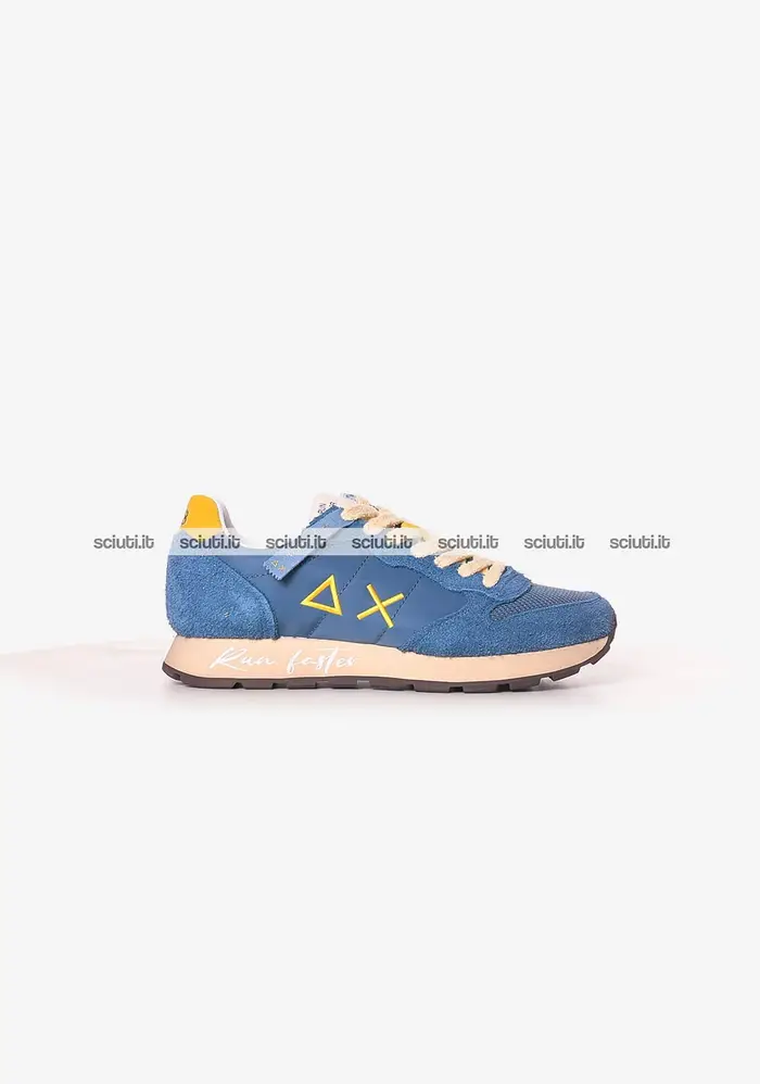 SUN68 Scarpe uomo avio scuro Tom vintage