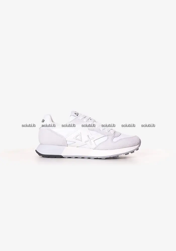 Scarpe SUN68 uomo bianche Jaki 2 0 bicolor