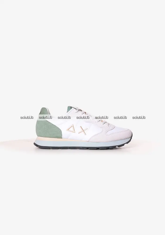 SUN68 Scarpe uomo bianche Tom multicolor