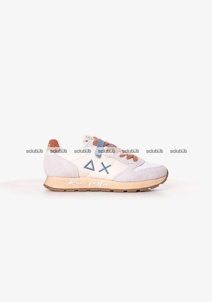 SUN68 Scarpe uomo bianco panna Tom vintage