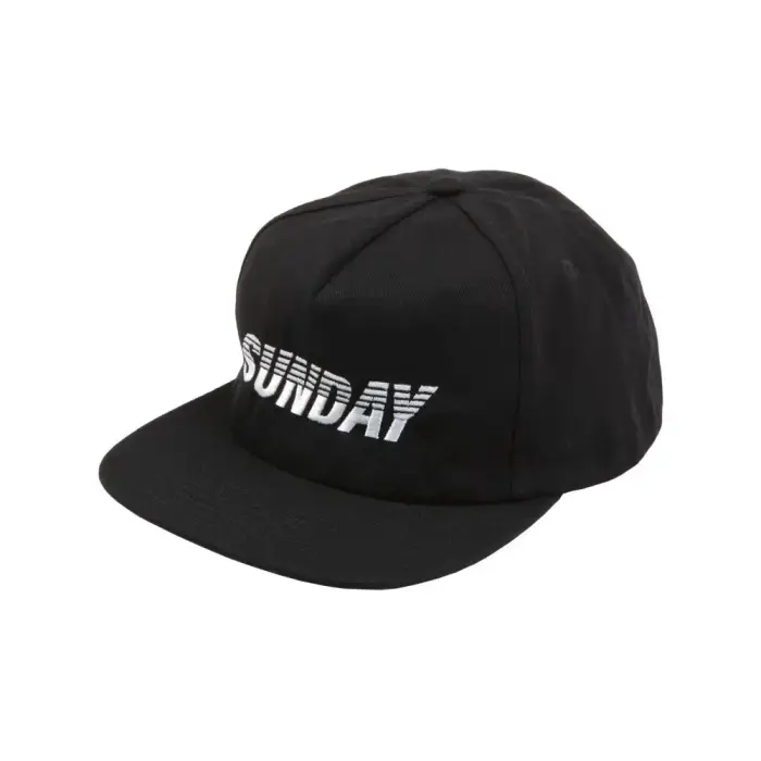 Sunday Cap Shredd 5-Panel Unstructured Noir