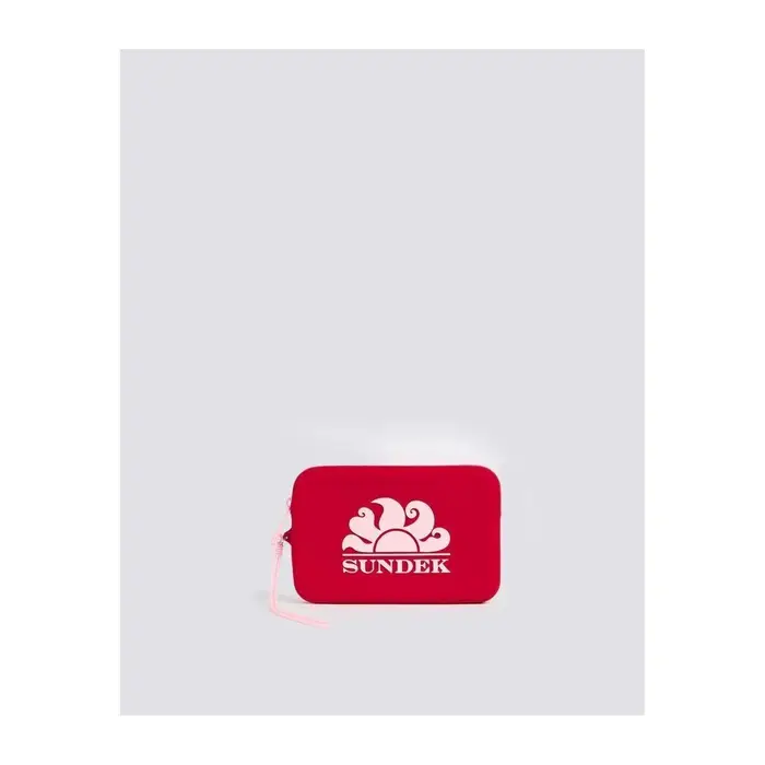 Sundek Borsa AW748ABSL100 SMALL NCSR-A9001 DEEP SCARLET Rosso