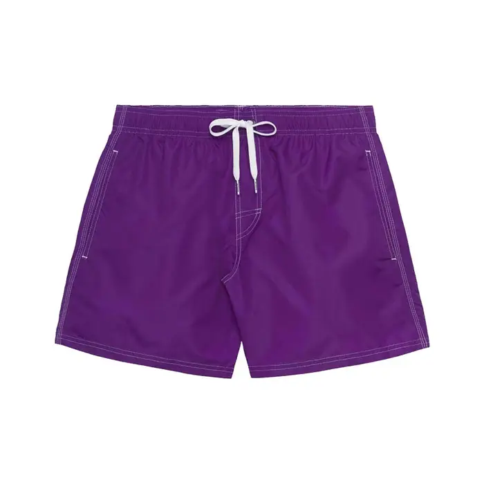 Costume Boxer Arcobaleno Tafta Viola Uomo