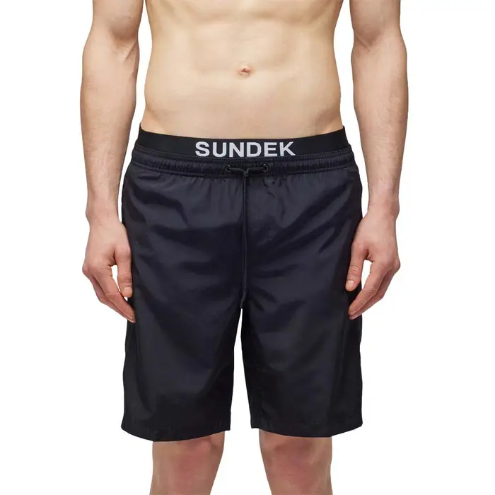 Costume Boxer Elastico Portalogo Nero Uomo
