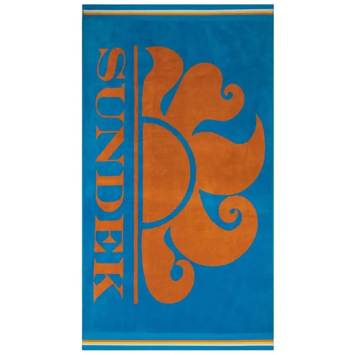 Sundek Telo mare CLASSIC LOGO TOWEL Blu