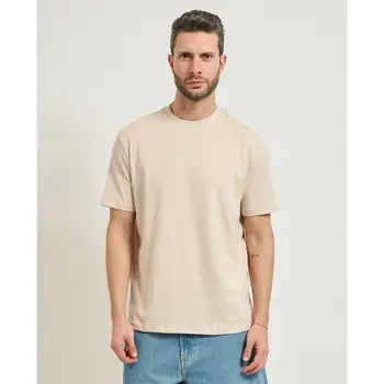 Suns T-shirt T-shirt uomo in cotone Beige