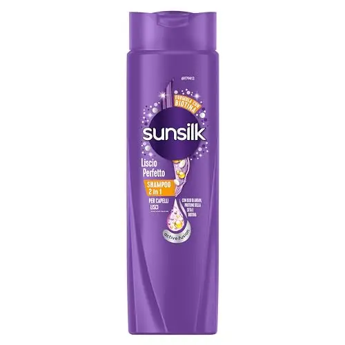 Sunsilk Shampoo Morbidi e Luminosi, Shampoo Anticrespo, Dona Capelli Morbidi e Non Unti, Formula Active-Fusion con