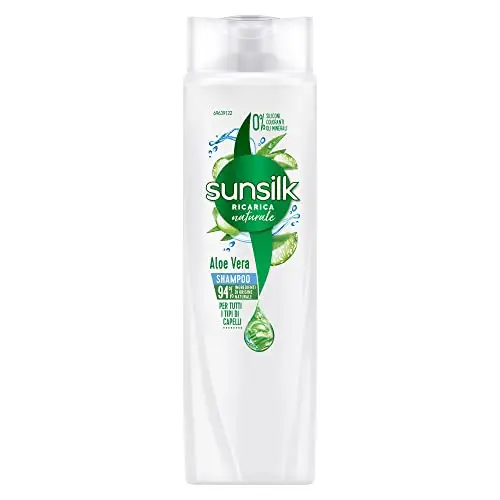 Sunsilk Shampoo Olio d’Argan e di Mandorle, per Capelli Fragili e Sciupati, Formula Nutriente e Rinforzante, con Olio