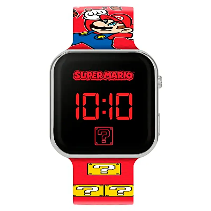 Super Mario Orologio Digitale al Quarzo Ragazzo