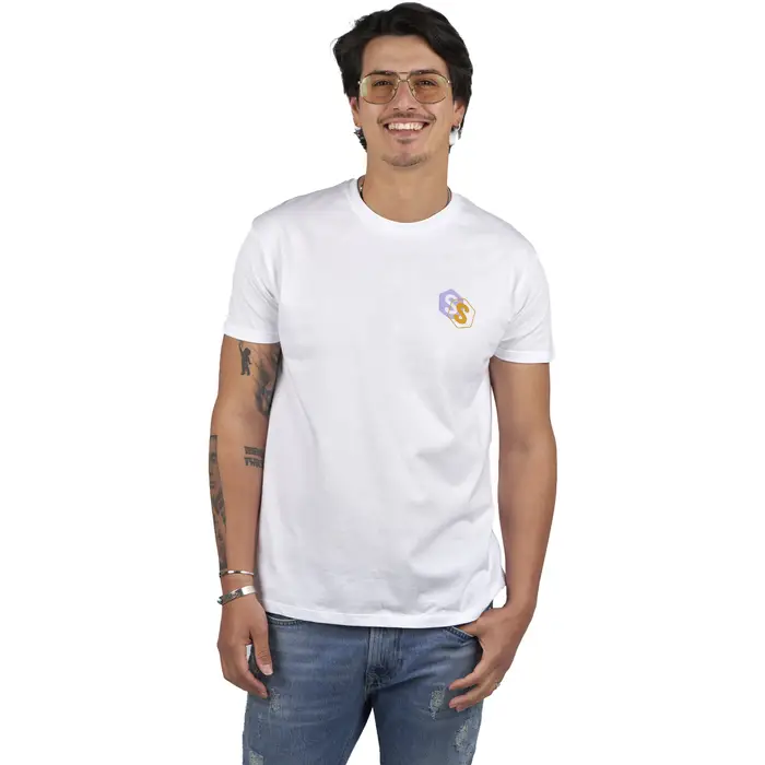 T-shirt Superb 1982 SPRBCA-2202-WHITE Bianco