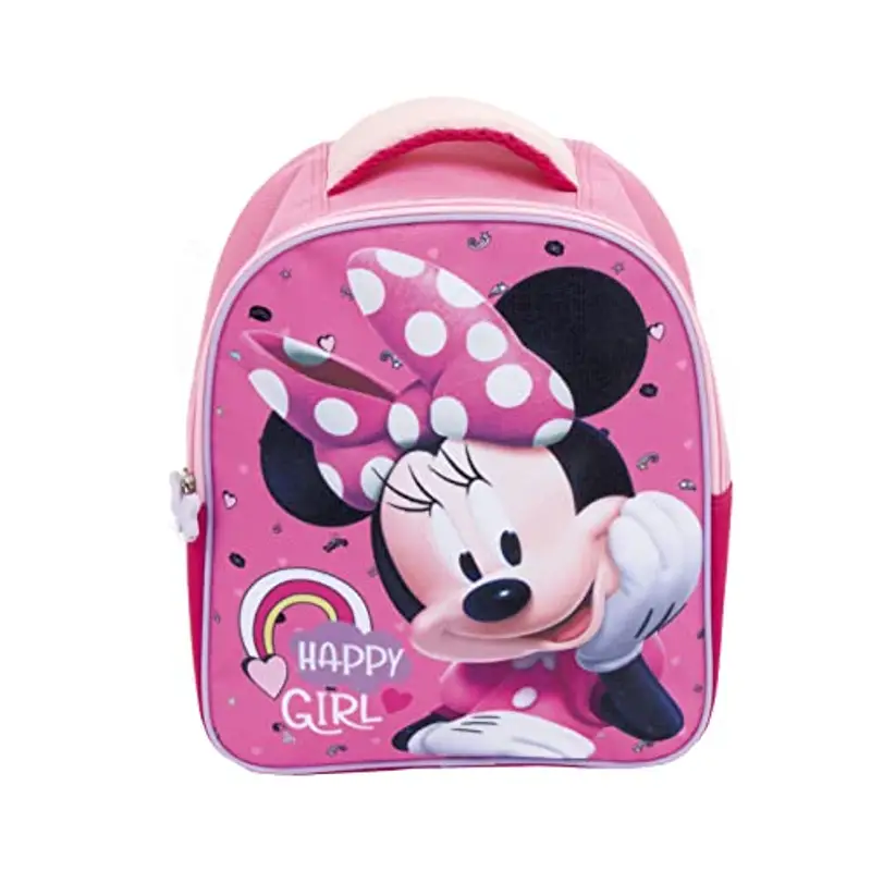 Superdiver Zaino infantile di Minnie Mouse - Licenza ufficiale Disney - Ideale per scuola e asilo - Perfetto per bambini e bambine