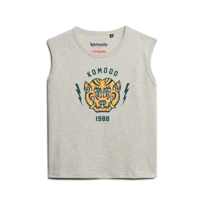 Superdry Canottiera da donna slim-fit Komodo Tiger