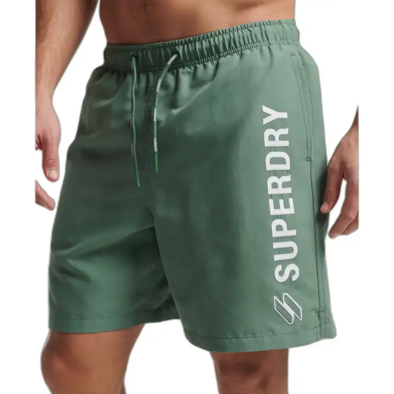 Superdry Pantaloncini da bagno con codice modello applicato