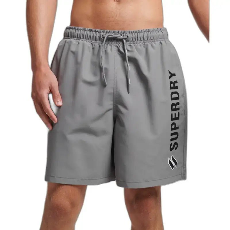 Superdry Pantaloncini da bagno con motivo applicato