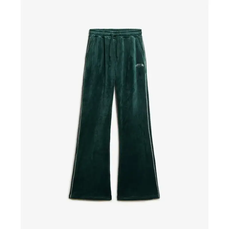 Superdry Pantaloni da jogging donna Country Club Vert