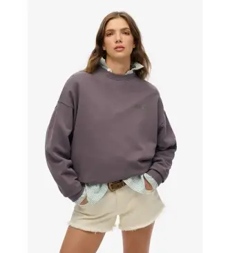 per donna W2012354A Felpa grigia Old School Tattoo (M), Casual, Grigio, Cotone