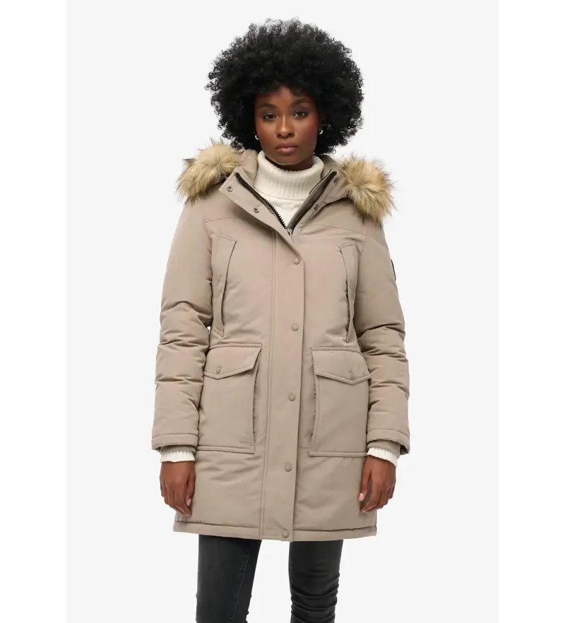 Superdry Parka Donna Beige 4145810