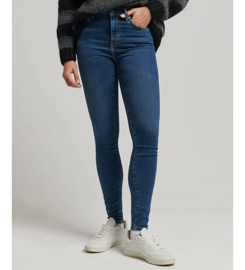Superdry Jeans Donna Blu 4039423