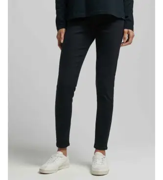 per donna W7010798A Jeans neri vintage a vita media in cotone organico (24/32), Nero, Casual, Denim, Cotone biologico, Sostenibile