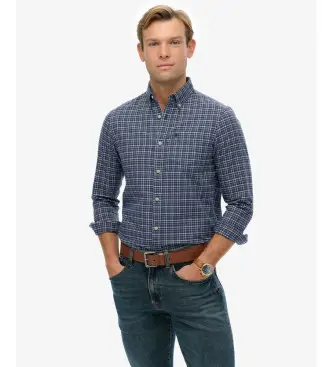 Superdry Oxford Uomo Blu 4359485