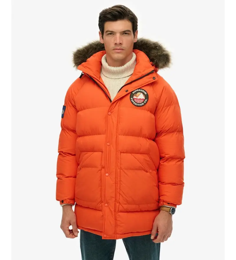 Superdry Parka Uomo Arancione 4108695
