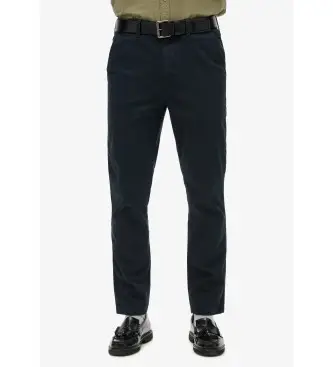 per uomo M7011135A Pantaloni cinesi della Marina Internazionale (36/32), Casual, Cotone, Navy