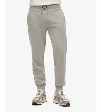 per uomo M7011419A Pantalone Jogger Plain grigio (S), Casual, Cotone