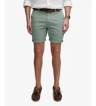 per uomo M7110486A Pantaloncini chino premium regular, verdi (30), Casual, Verde, Cotone