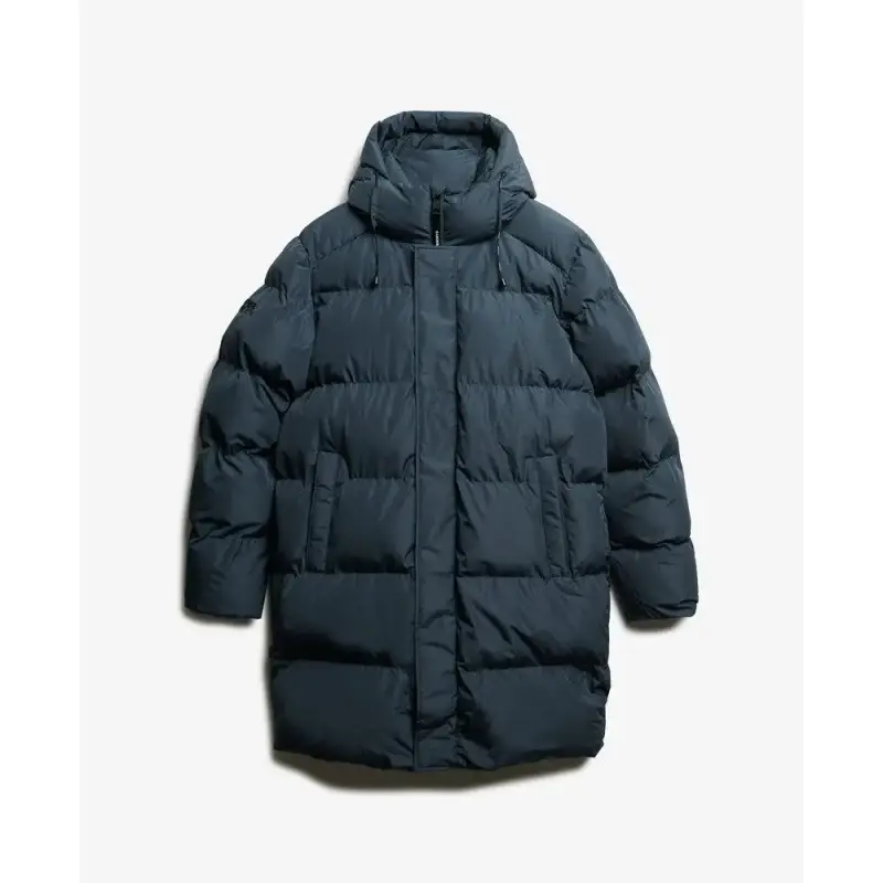 per uomo M5011917A Cappotto imbottito sportivo blu navy (3XL), Casual, Poliestere