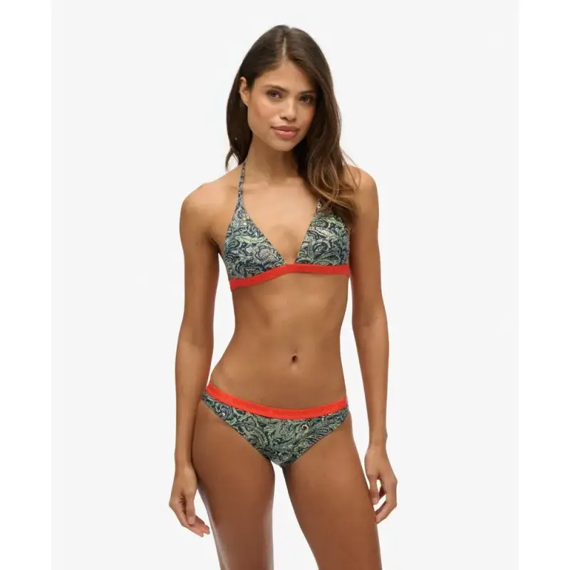 Superdry Slip per costume da bagno classico da donna Vert