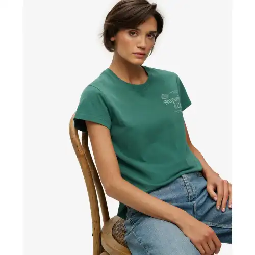 Superdry T-shirt da donna Luxe Casual