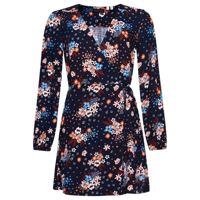 Superdry Vestito a portafoglio stampato da donna