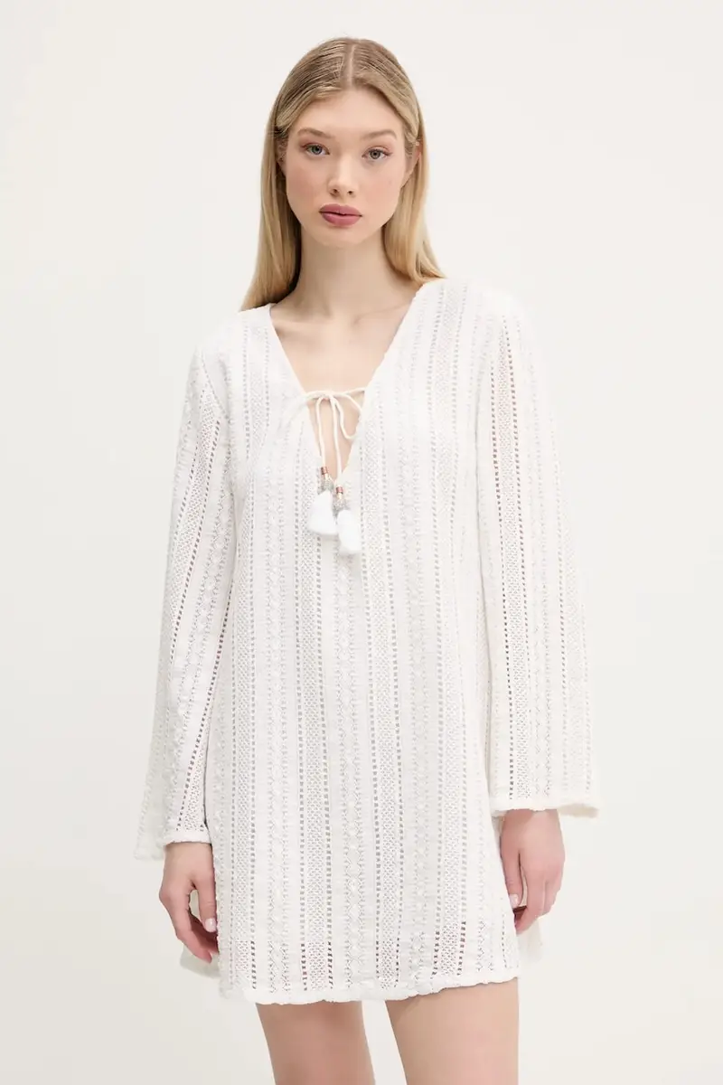 Superdry vestito in cotone colore beige W8011933A-71D