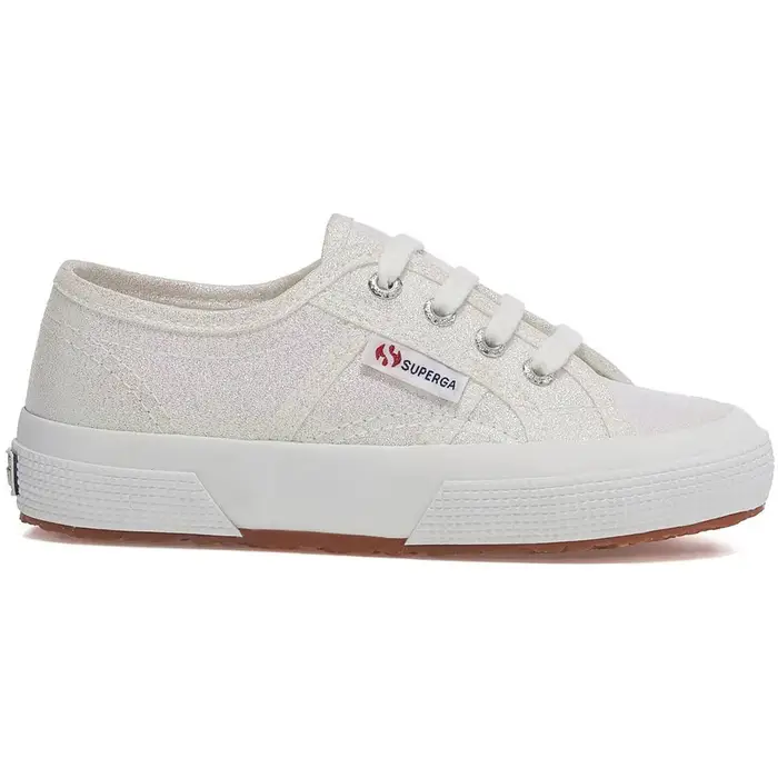 Scarpe bambini Superga 2750 LAME J Bianco