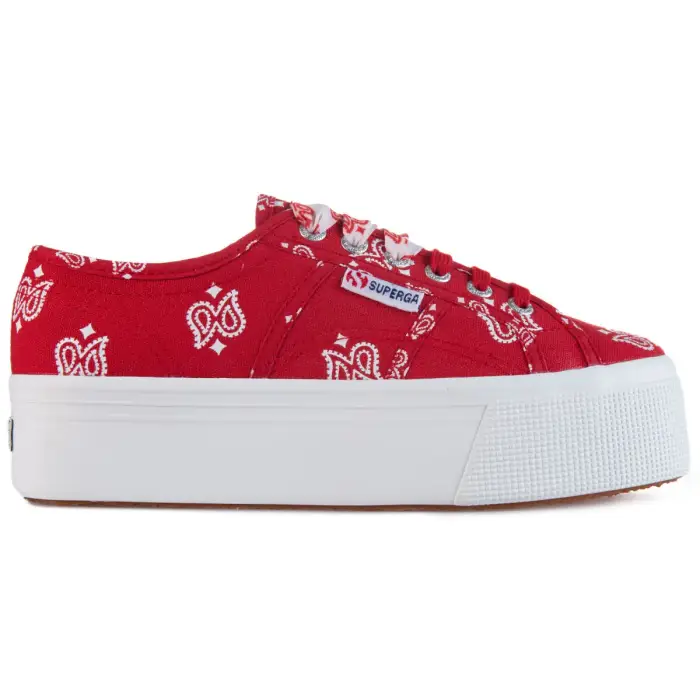 Scarpe da ginnastica da donna Superga 2790-Bandana Rouge