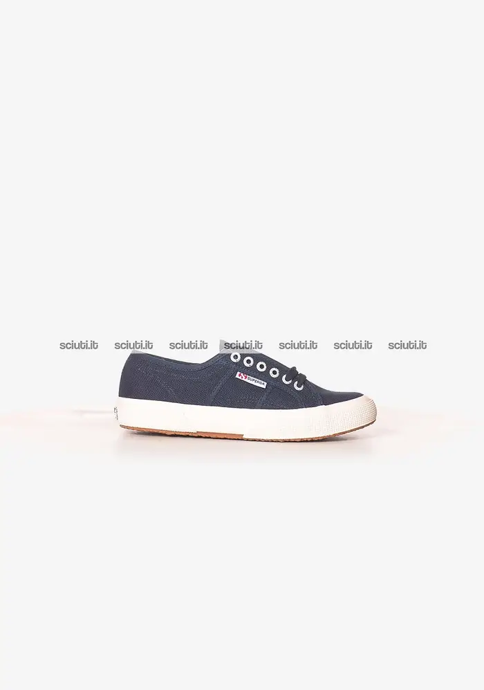 Scarpe Superga donna blu scuro 2750 Cotu classic