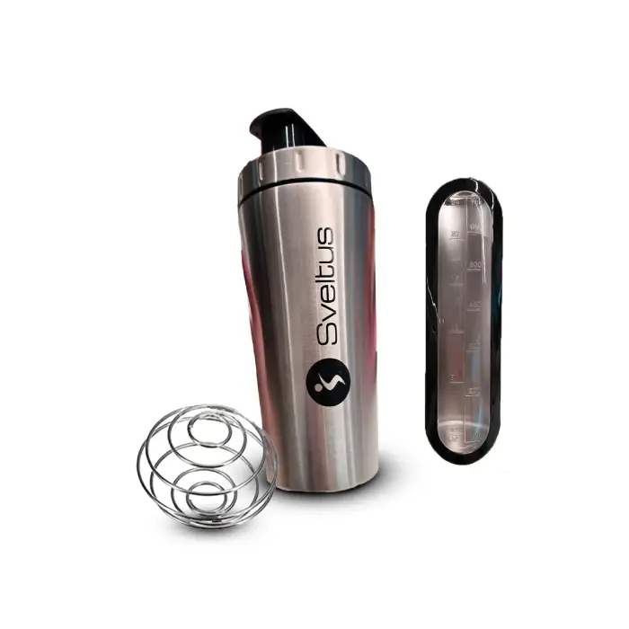 Sveltus Borraccia in acciaio inox Shaker Argenté