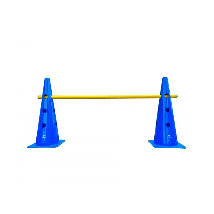 Sveltus Coni di allenamento con barra (x2) Bleu