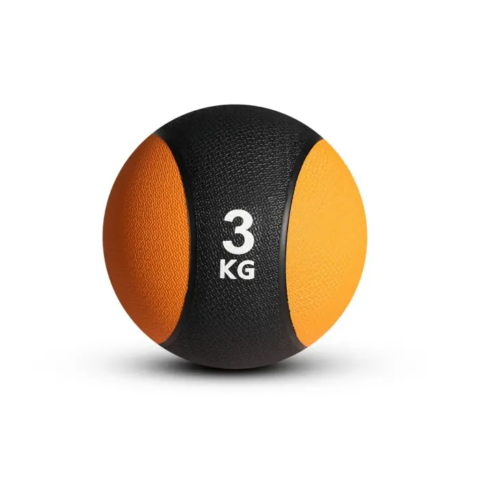 Sveltus Pallone da allenamento in gomma Medicine Noir