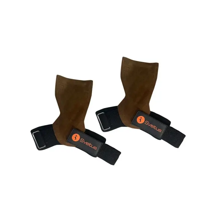 Sveltus Presine in pelle Pro senza fori (x2) Marron
