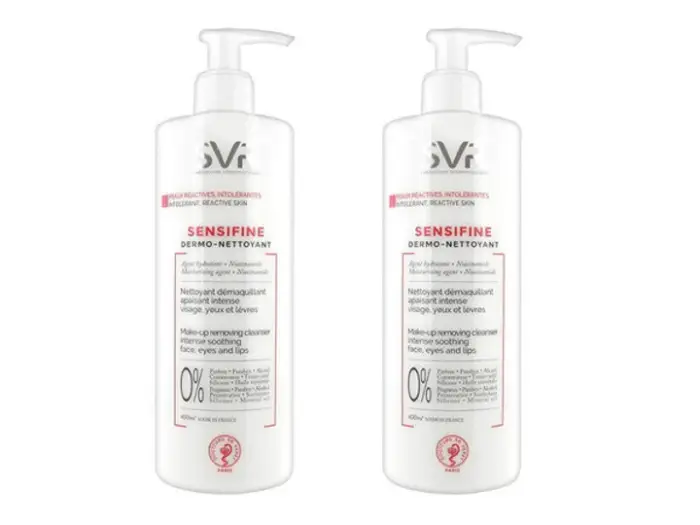 Svr Sensifine Dermo-pulitore Struccante Lenitivo Intenso Viso Occhi & Labbra 2x400ml Lotto × 2