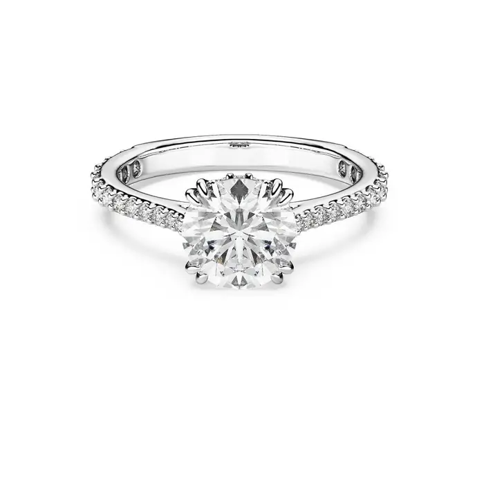 SWAROVSKI Anello Cocktail Stilla - Taglio Rotondo