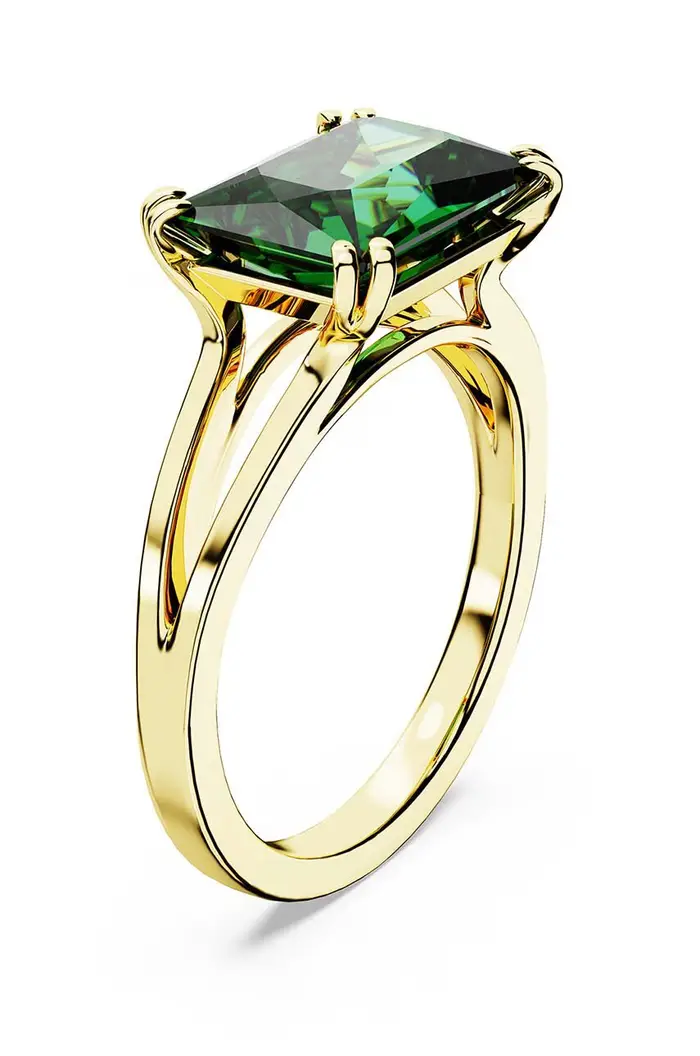 Swarovski anello MATRIX Verde