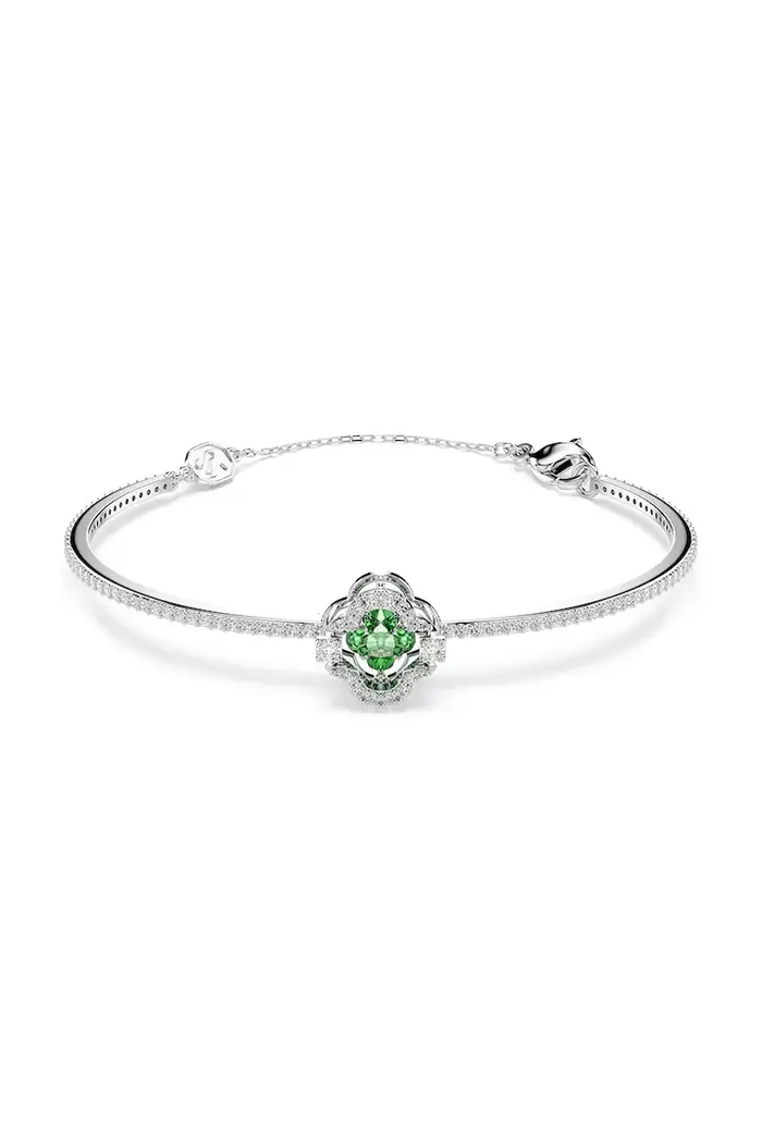 Swarovski braccialetto da donna in metallo zirconia UNA Argento