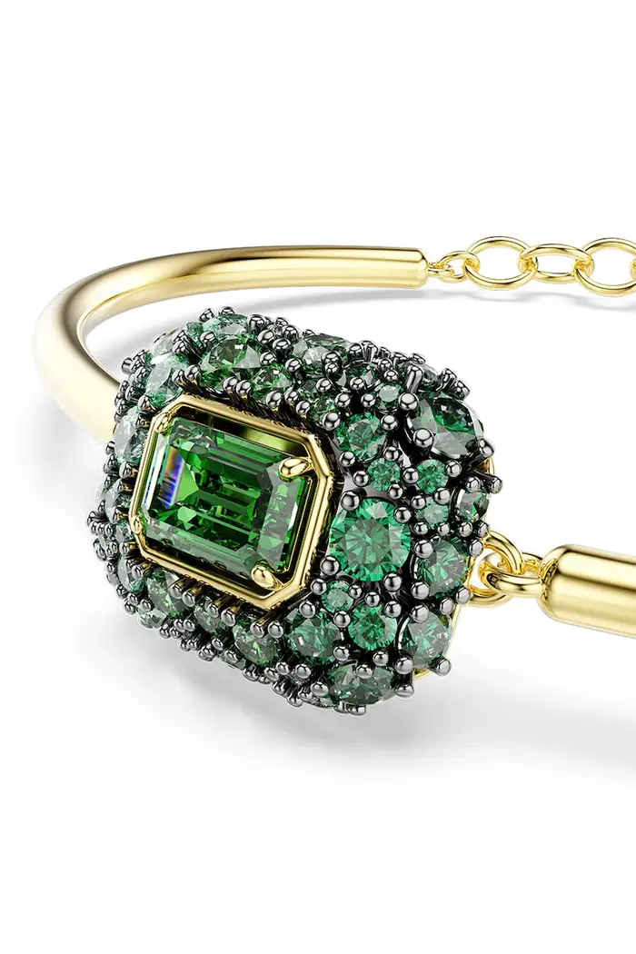 Swarovski braccialetto da donna placato oro zirconia SUBLIMA