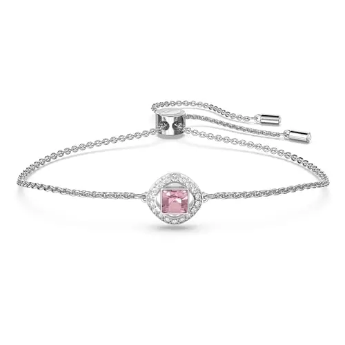 Swarovski Braccialetto Una Angelic, Rosa, Placcato rodio