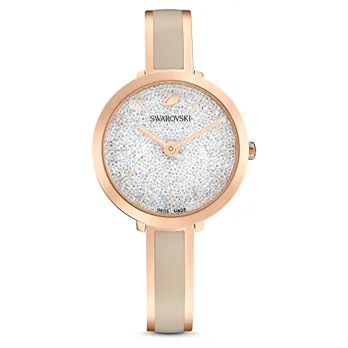 Swarovski Crystalline Delight Orologio, con CristalliSwarovski, Maglie Regolabili, Meccanismo al Quarzo, Finitura e