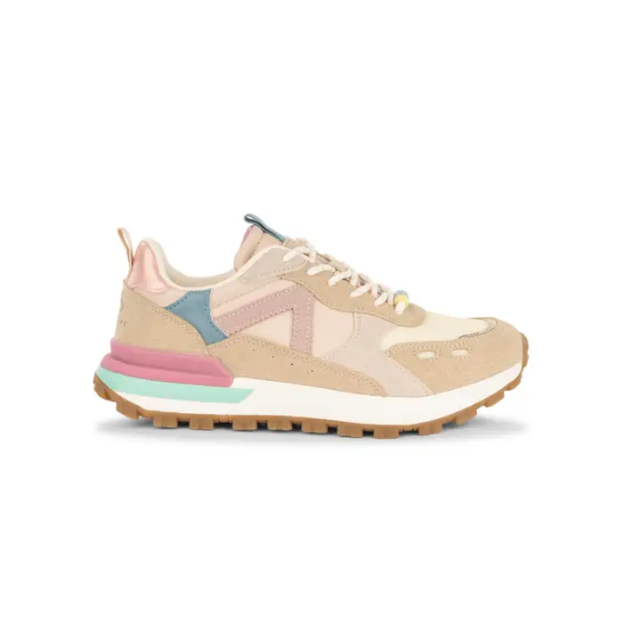 Sneakers Swish Jeans rosa da donna con charms sui lacci