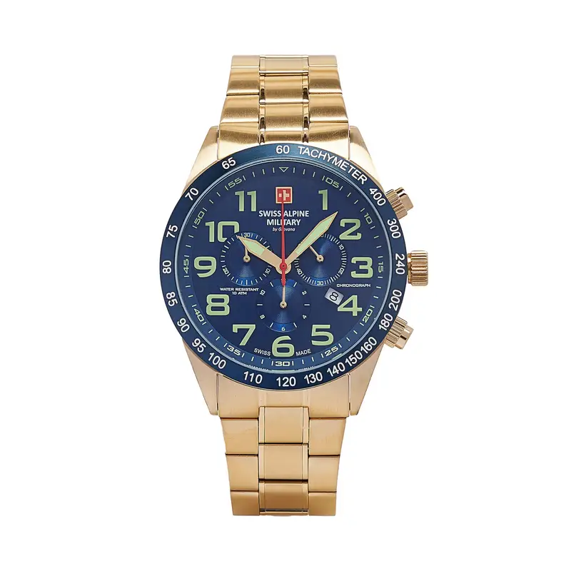Swiss Alpine Military Orologio 7047.9115 Oro